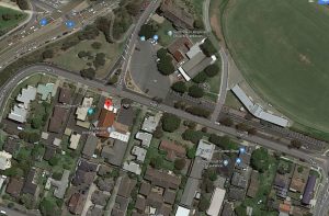 Frankston Satellite map image