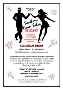 SCS Social Night Flyer